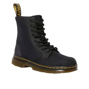 Dr. Marten Black Junior Combs Extra Tough Poly Casual Boots Size 1